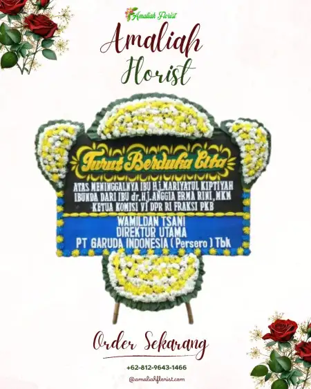 Papan Bunga Duka Mlajah